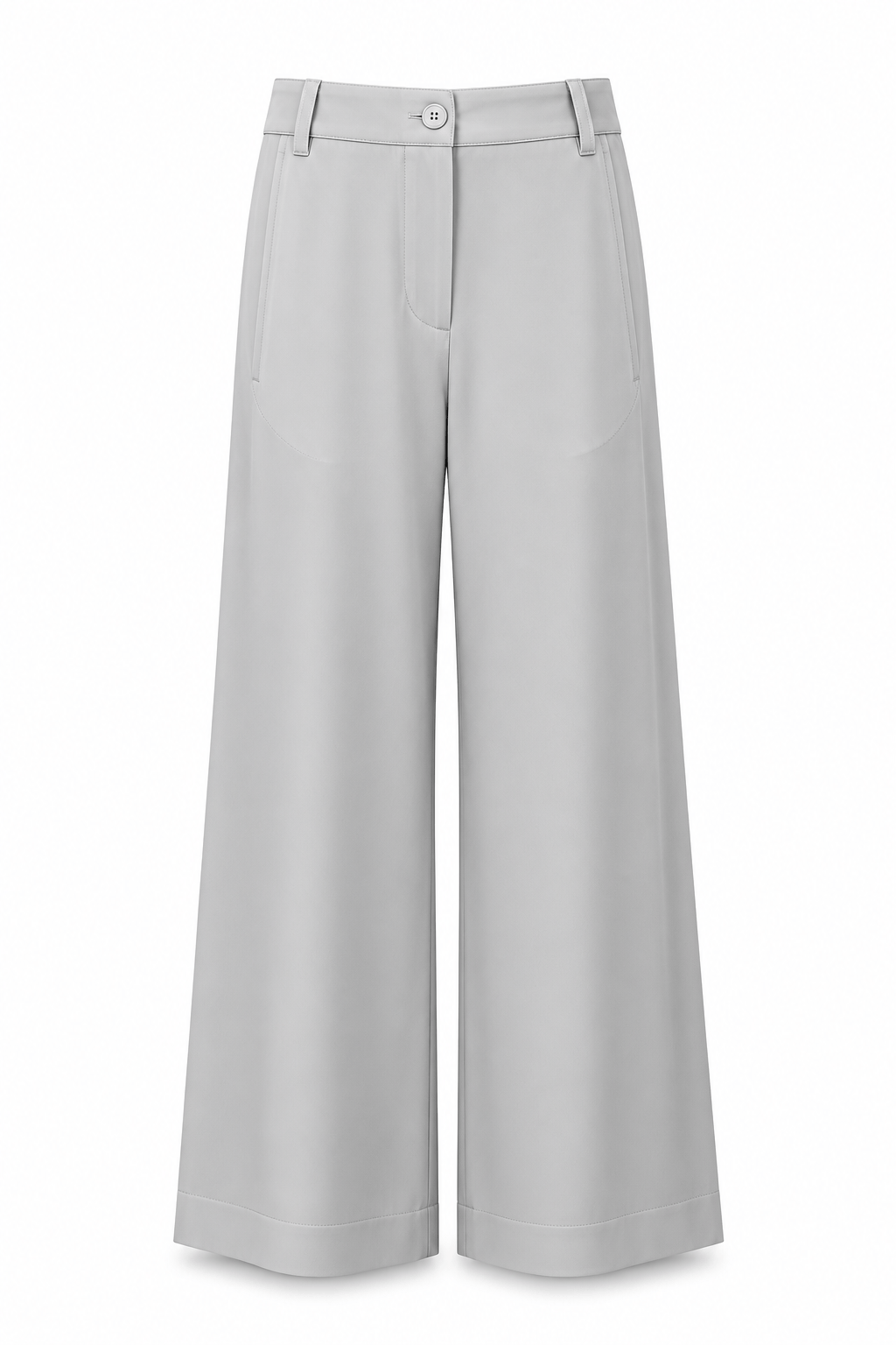 Glória Coelho - Calça Alfaiataria  com Friso K1051 Cinza