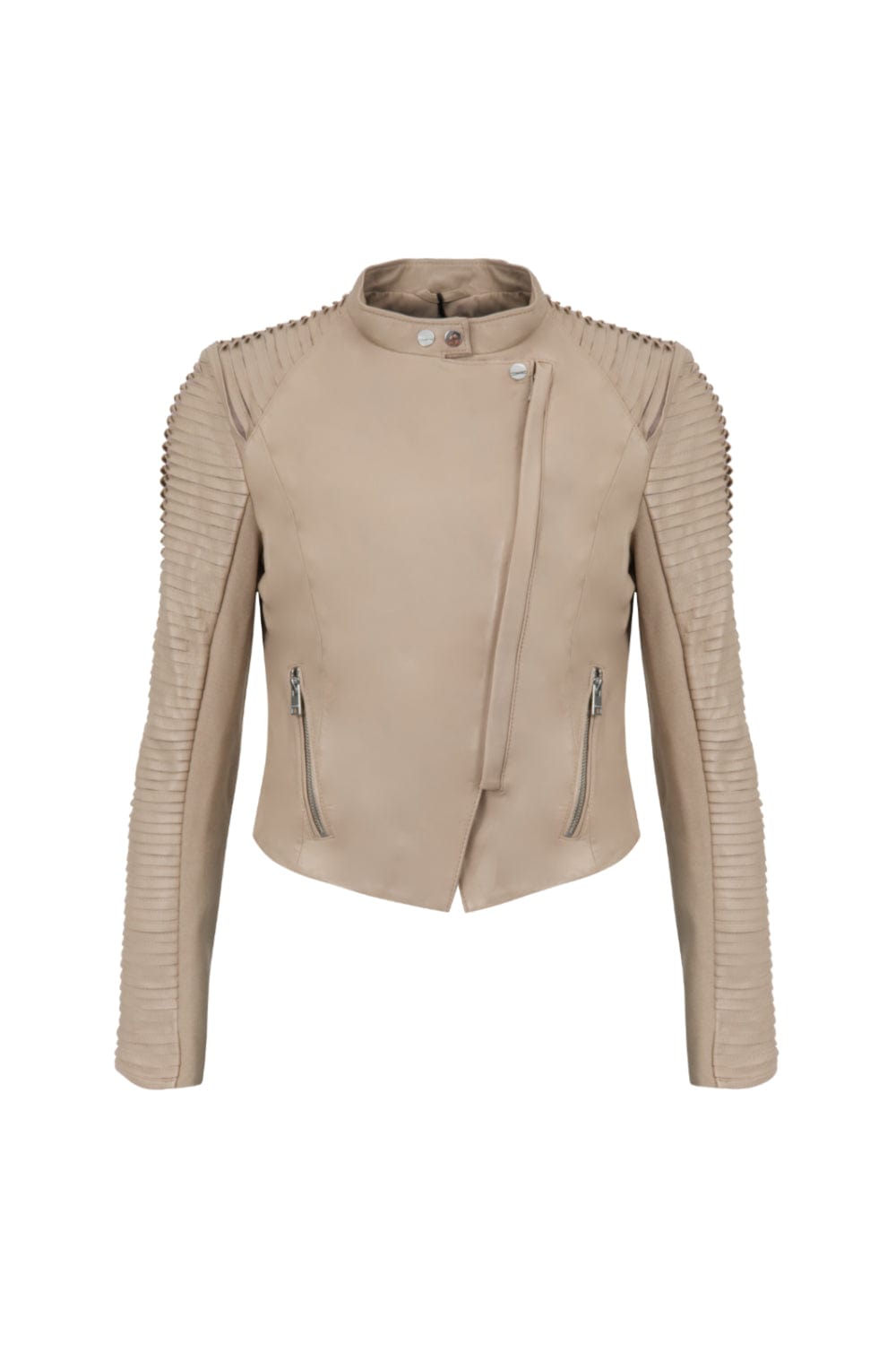 Lamarque - Jaqueta Couro Azra Bege
