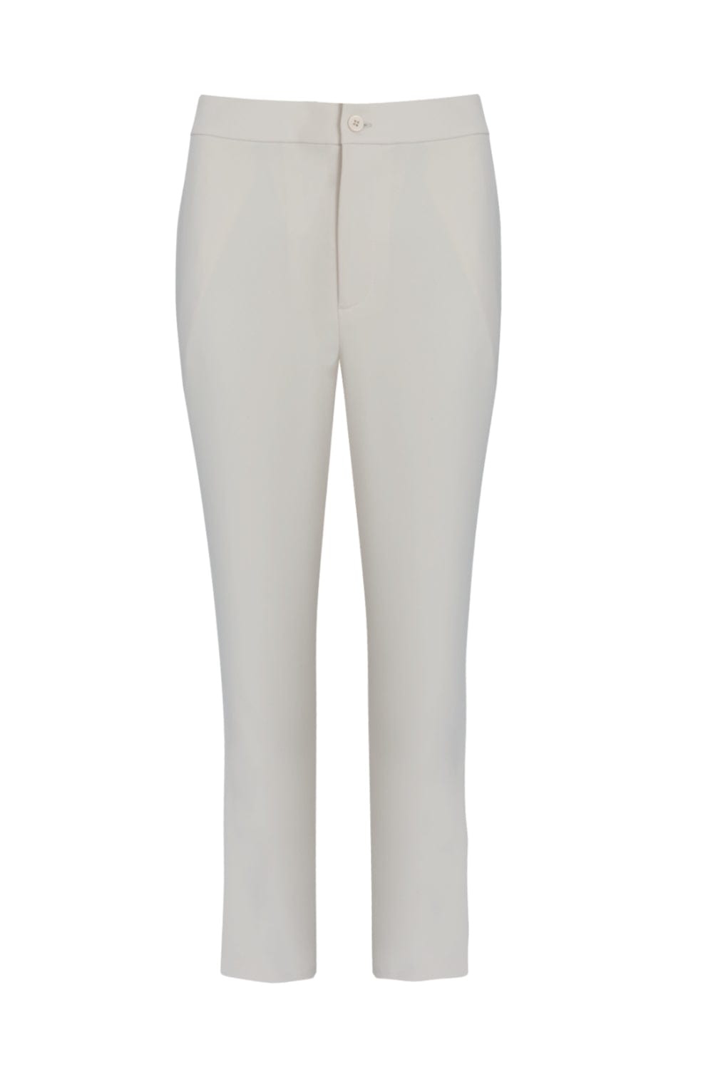 Glória Coelho - Calça Smoking Thai de Mello Bege