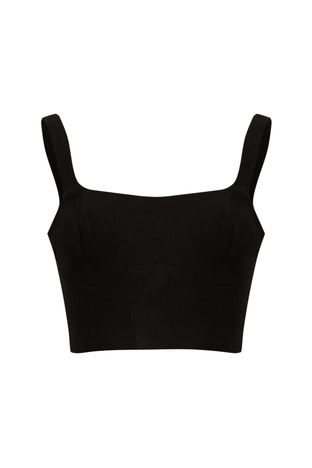 Lenny Niemeyer - Top Alfaiataria Linho Preto