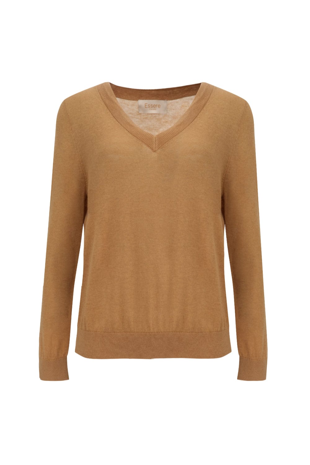 Essere Italiano - Blusa Manga Longa Cashmere Caramelo