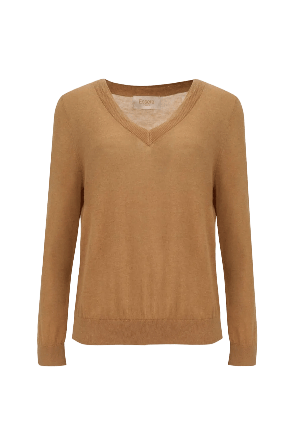 Essere Italiano - Blusa Manga Longa Cashmere Caramelo