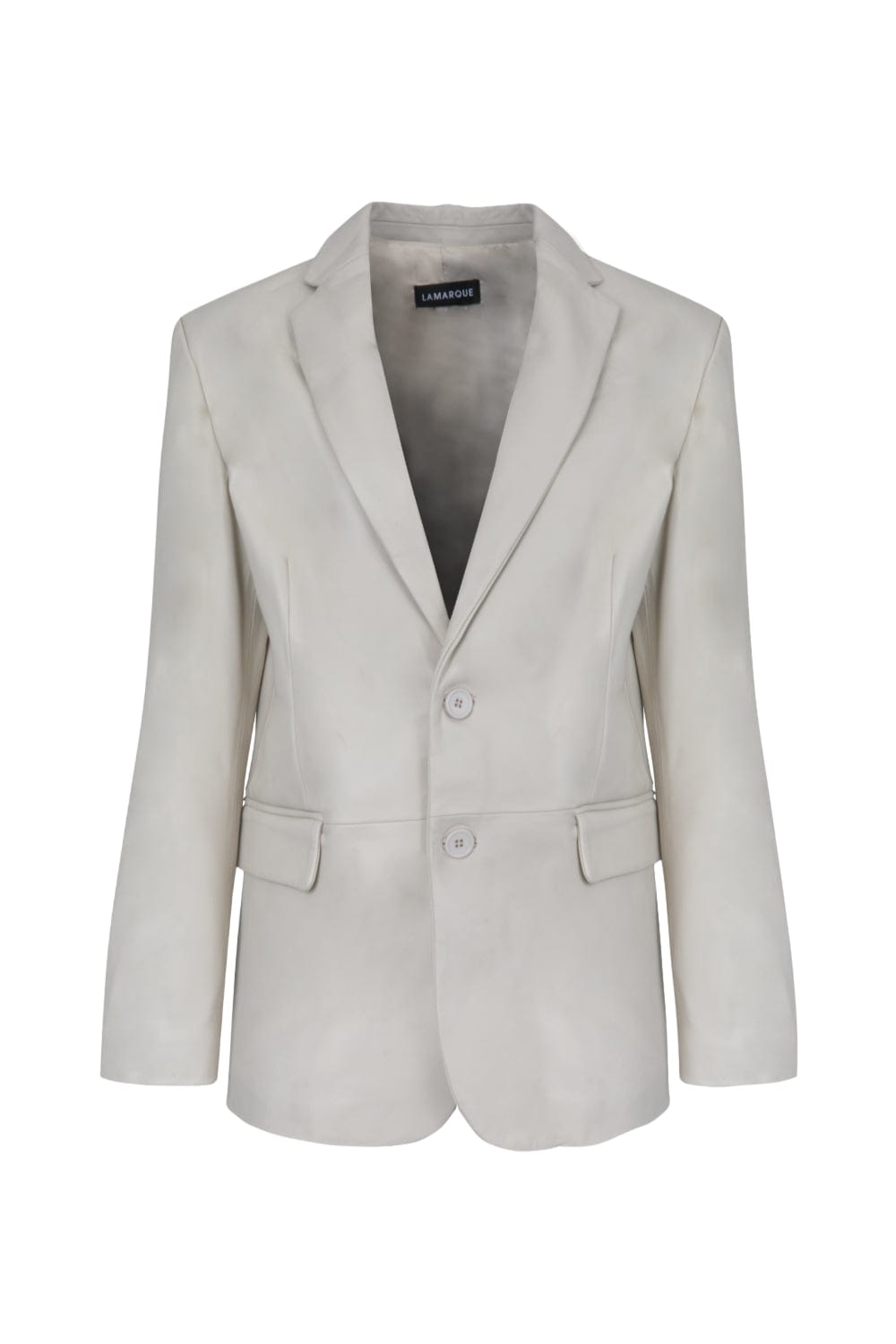 Lamarque - Blazer Couro Felina Gelo