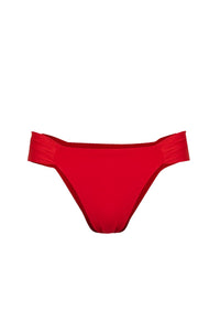 Lenny Niemeyer - Calça Drapeada Bio Melancia Vermelho