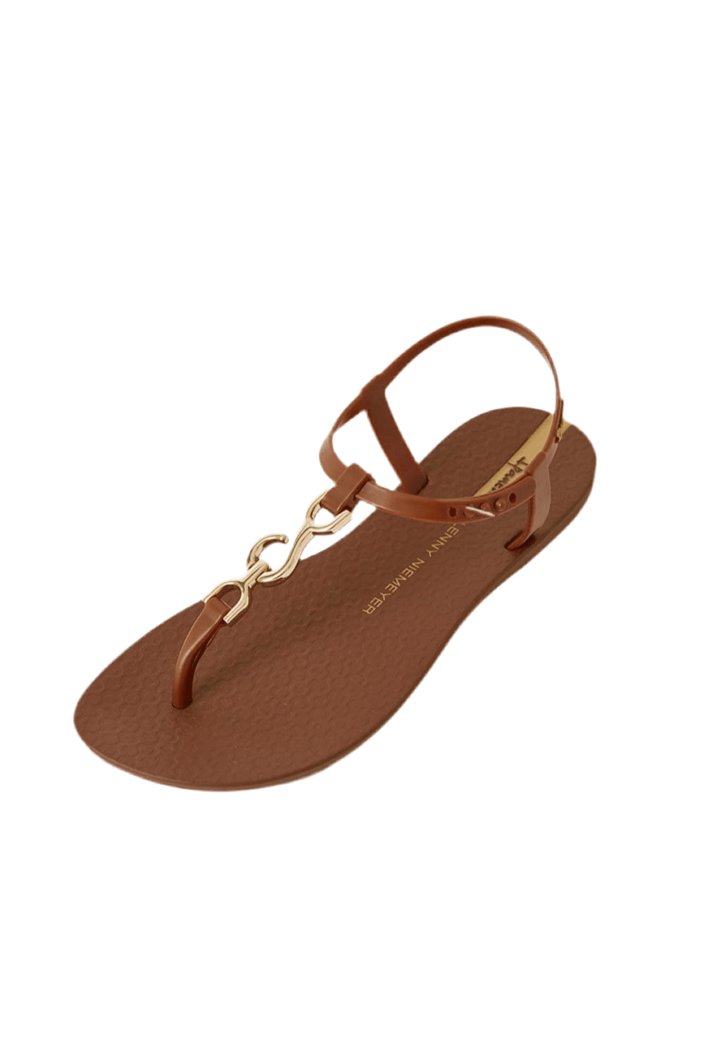 Lenny Niemeyer - Sandália Bridão Anzol Marrom