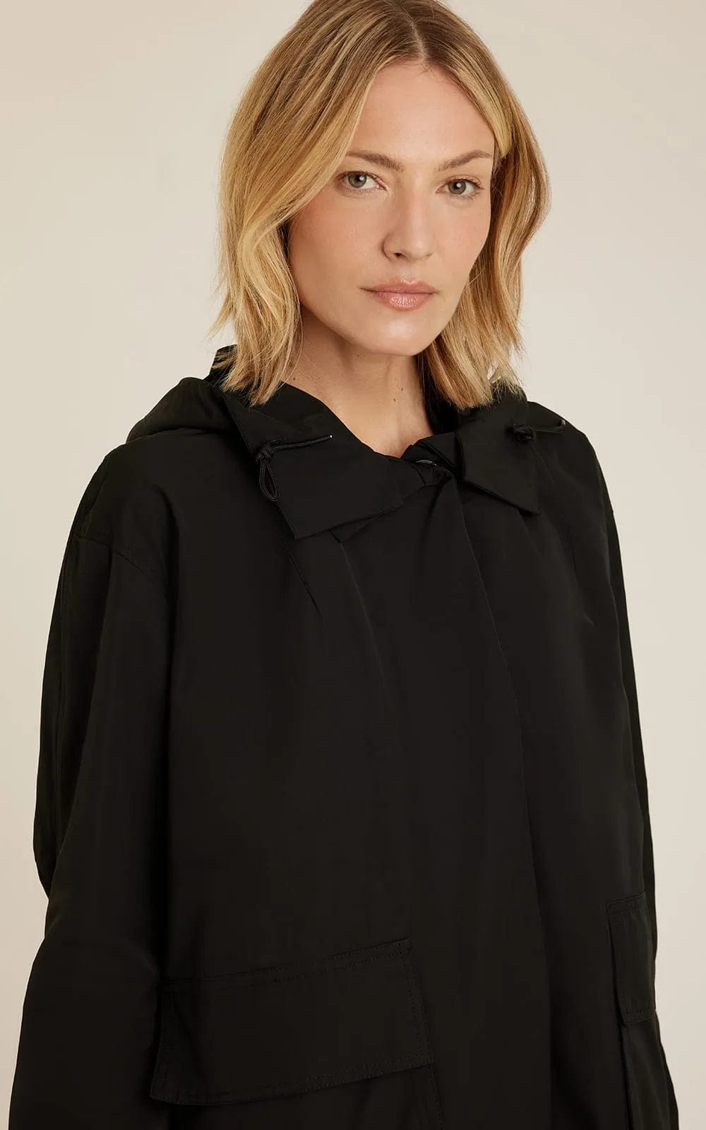 Lenny Niemeyer - Casaco Náutico com Capuz Preto