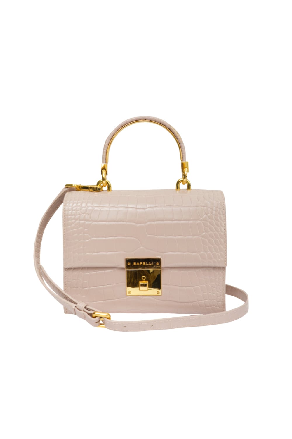 Bolsa Kate de Couro 3 alças Rosa