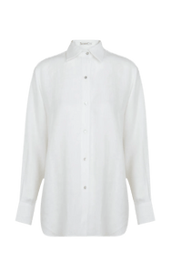 Lenny Niemeyer -  Camisa Manga Longa Clássica Confort Branco