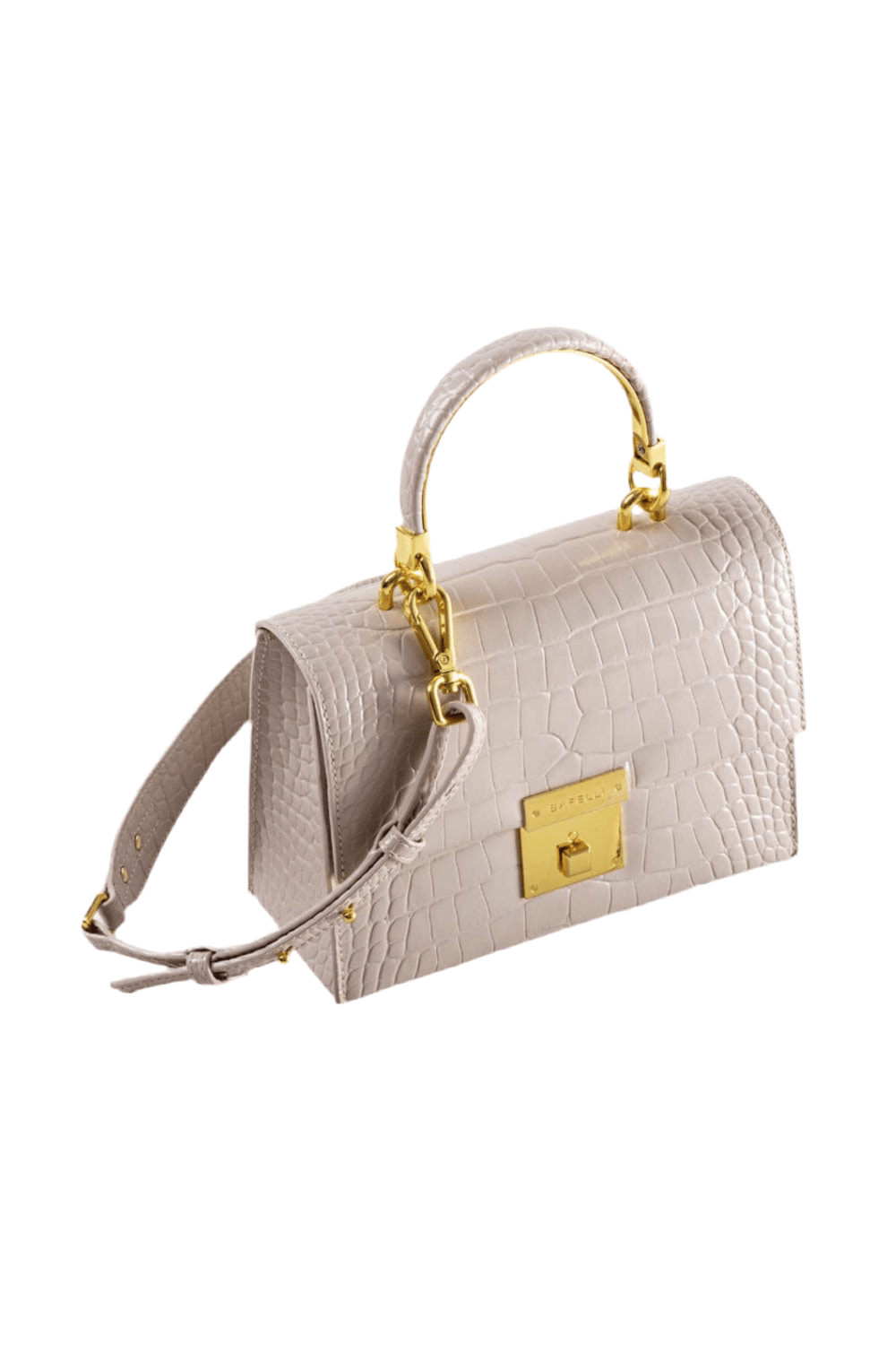 Bolsa Kate de Couro 3 alças Rosa