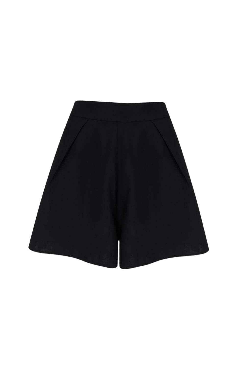 Glória Coelho - Short Crepe Isabella Fiorentino Preto