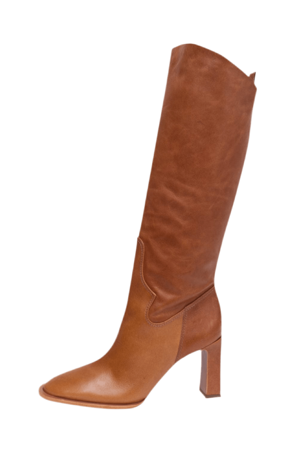 Vicenza - Bota Cano Alto Leather Caramelo