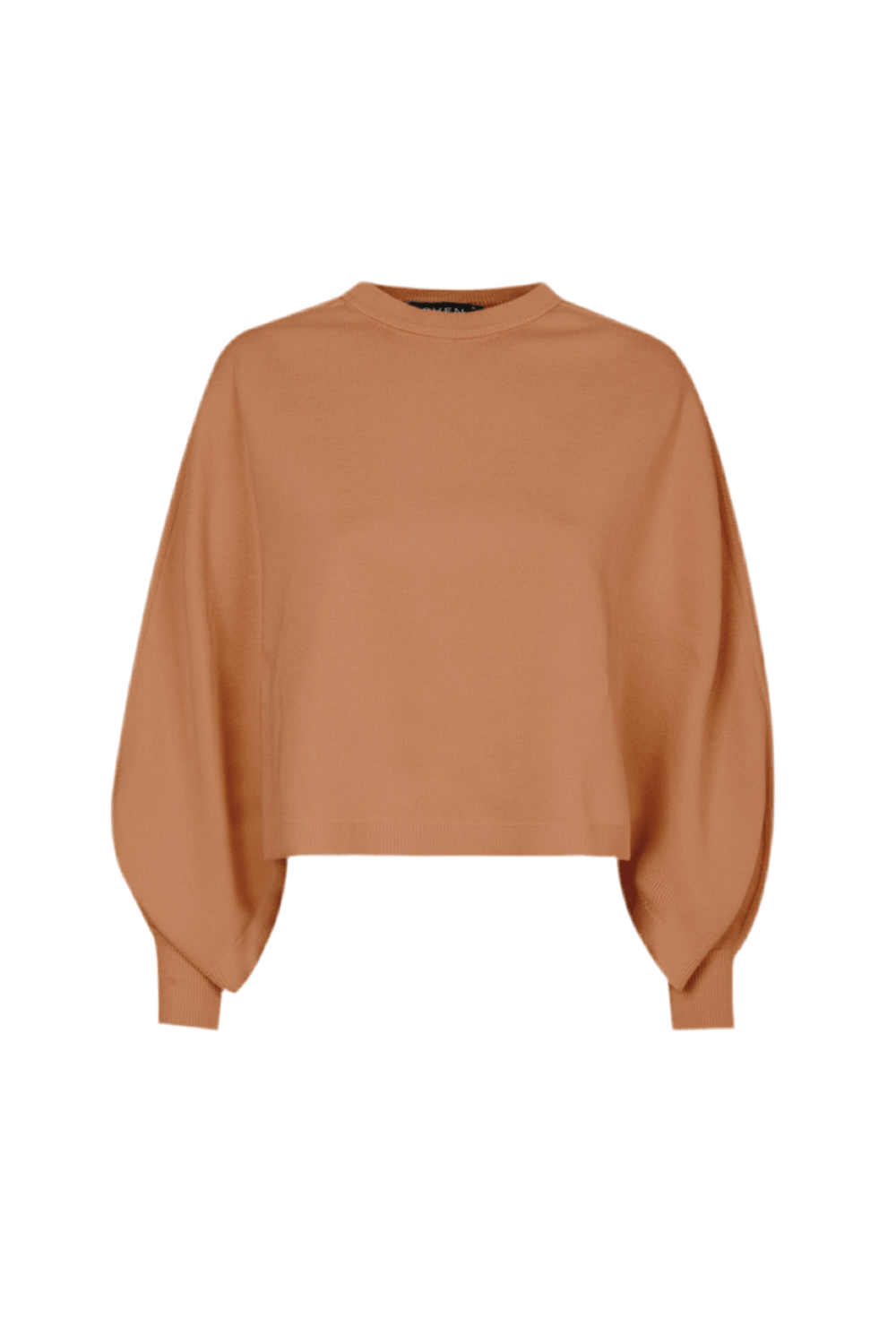 Coven - Blusa Manga Longa Moleton de Tricot Caramelo