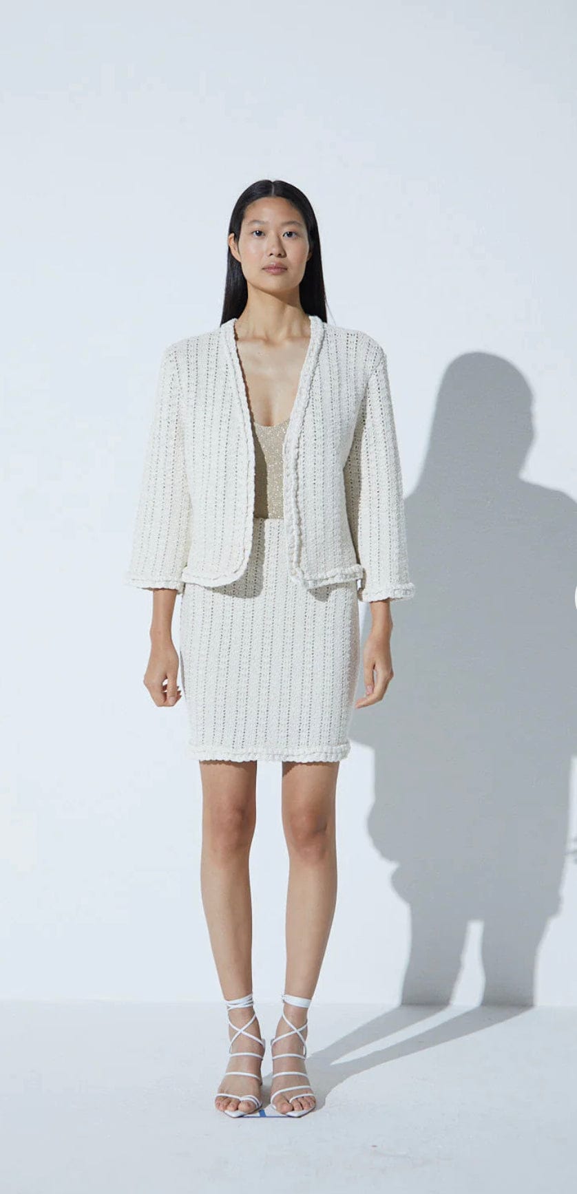 Viviane Furrier - Casaqueto em Trico Rustico