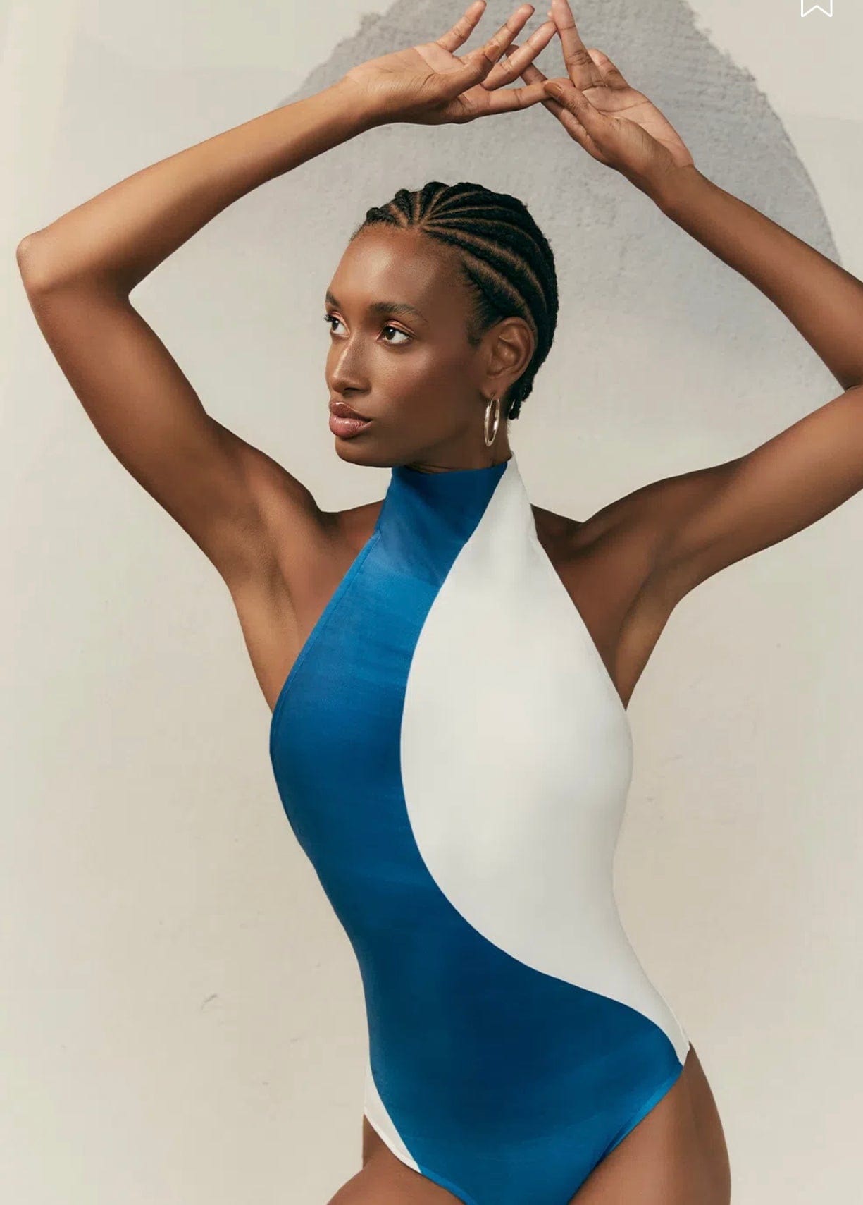 Lenny Niemeyer - Maio Frente Única Gola Alta Burle