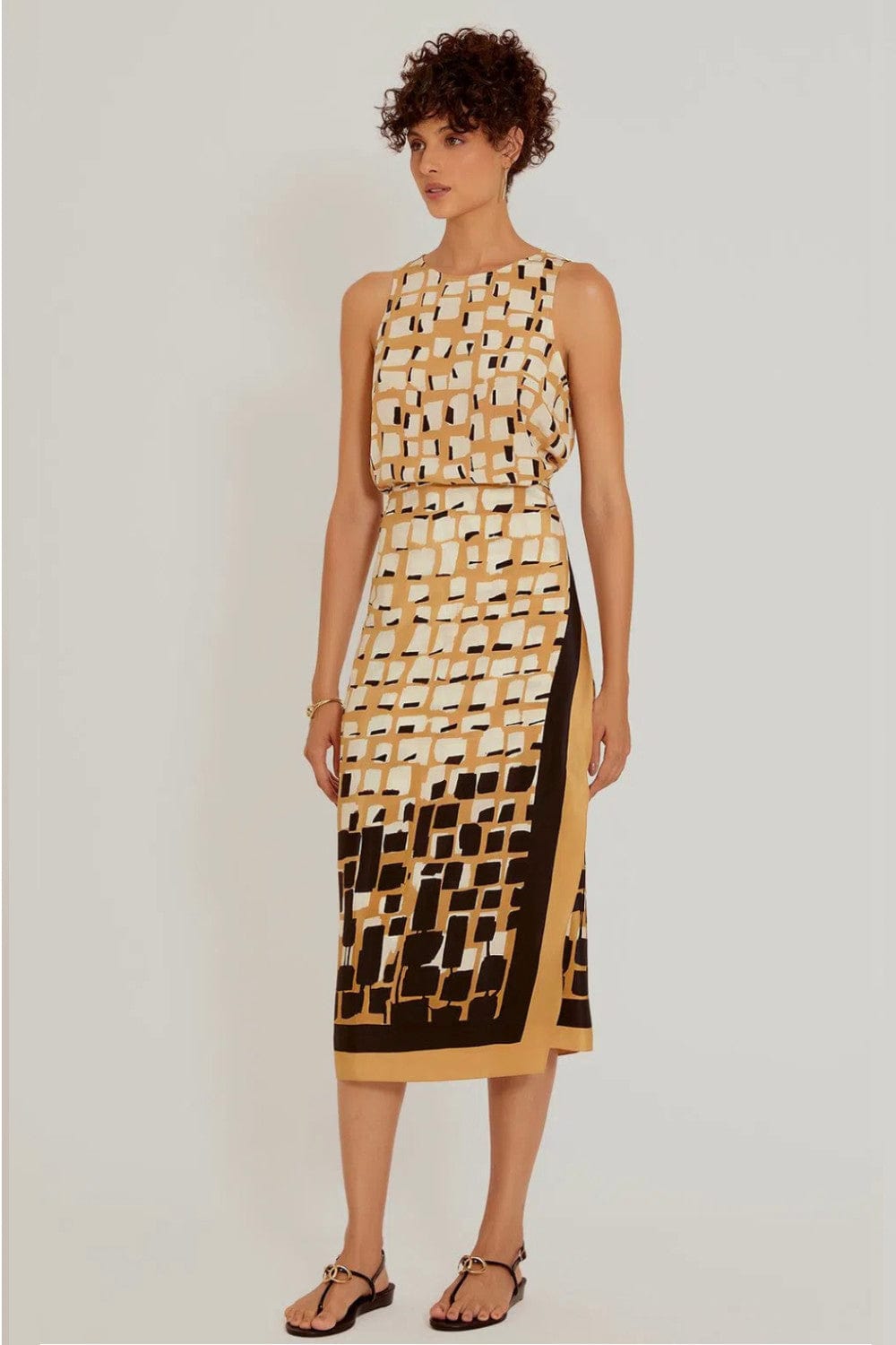 Lenny Niemeyer - Canga Pareô de Seda Platz