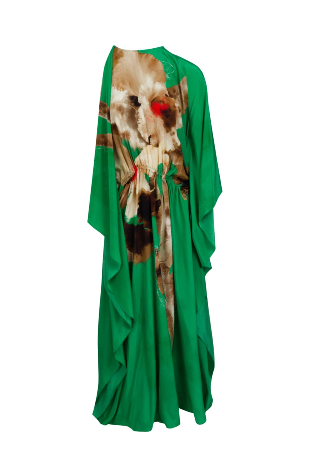 Lenny Niemeyer - Vestido Longo Assimétrico Franzido PREMIUM