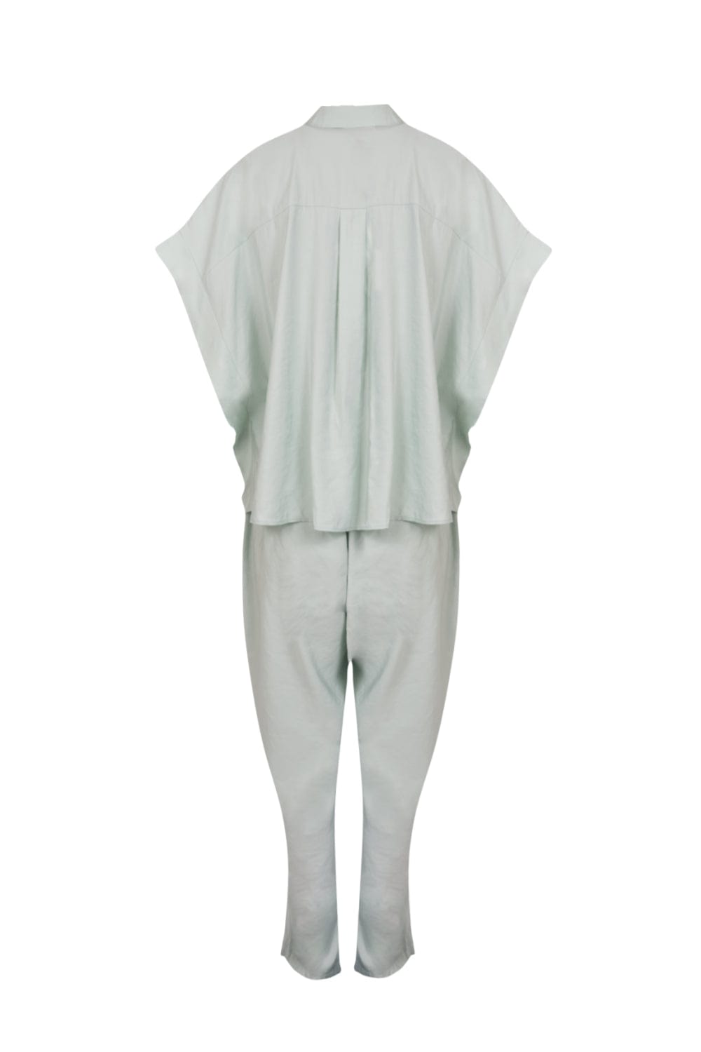 Eight - Macacão com Abertura Costas Verde Claro