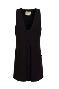 Coolrated - Vestido Mini  Downtown Preto