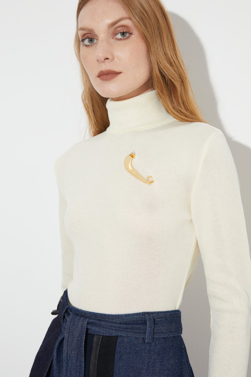 Coven - Blusa Manga Longa Tricot Off White