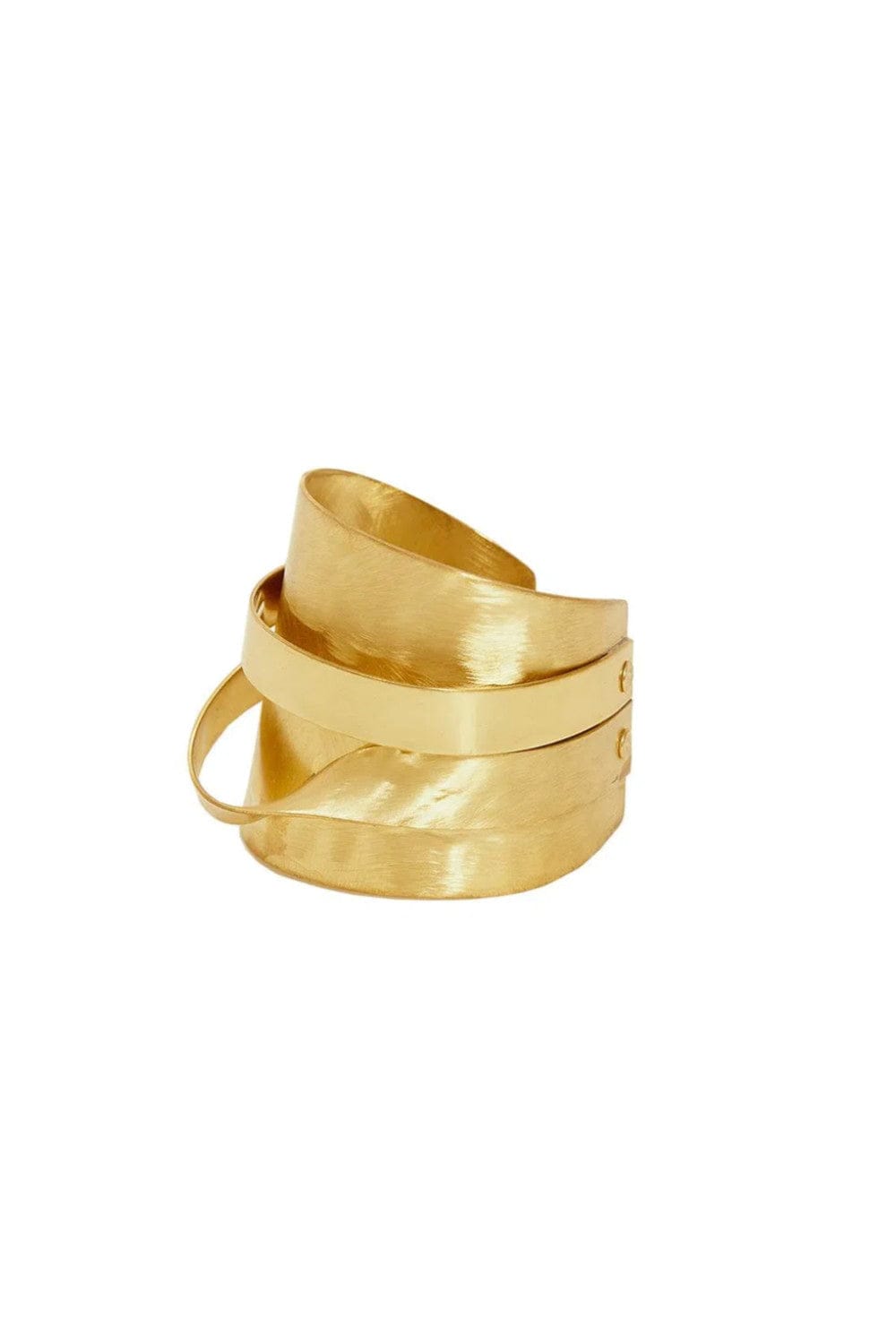 Lenny Niemeyer - Bracelete Fitas Metal Dourado