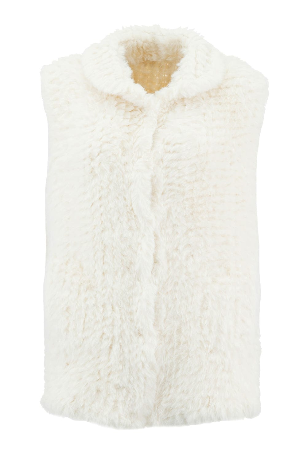 Alex Max - Colete 3/4 Sintético Off White