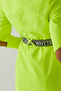 Whyte Studio - Vestido Curto Blazer Assimétrico Lima