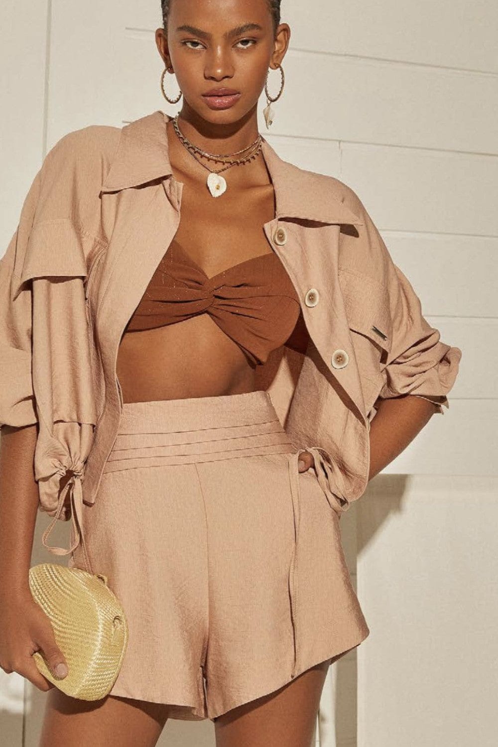 L'Cecci - Shorts L'Cecci Bege