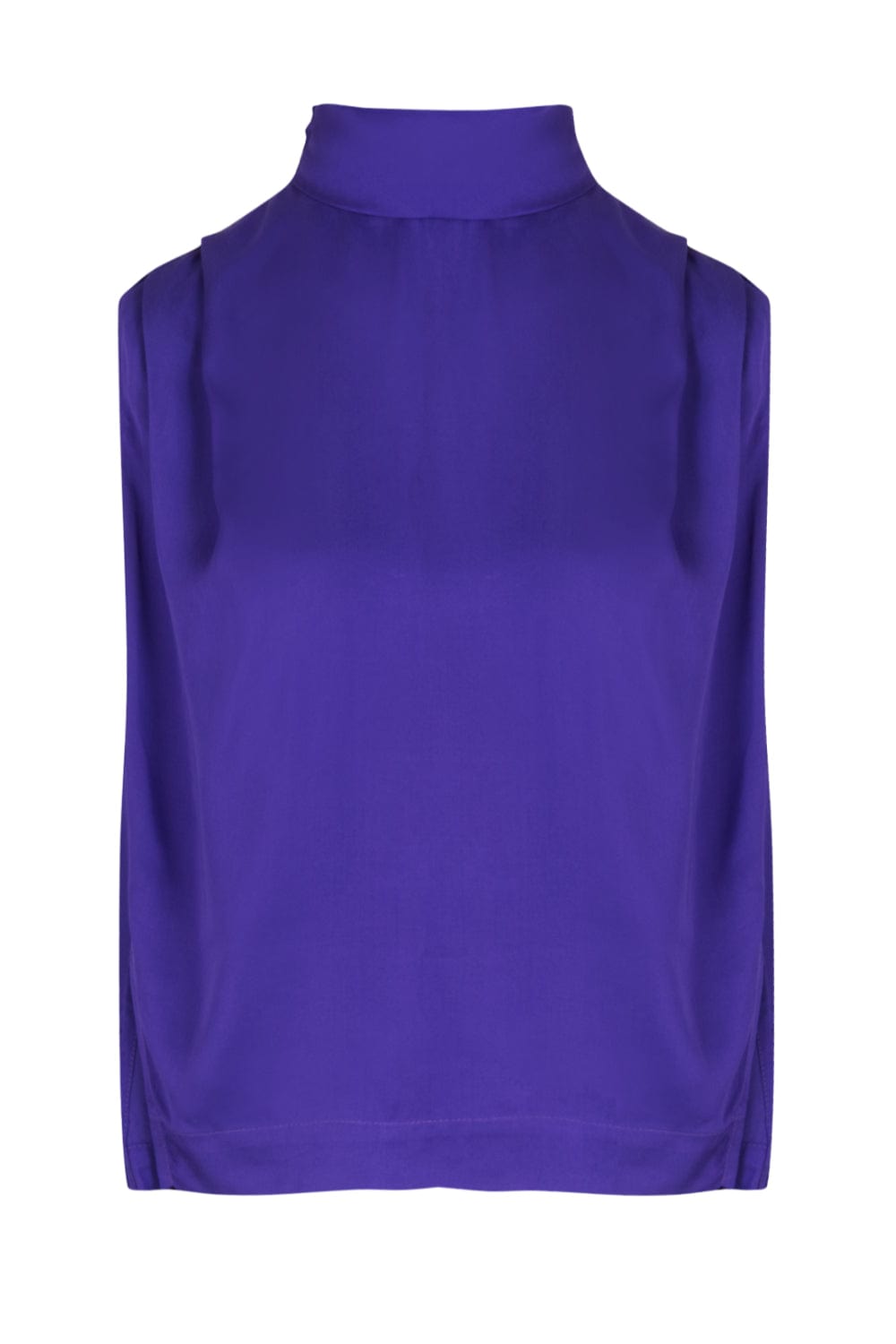 Cholet - Blusa sem Manga Muscle Acetina Roxo