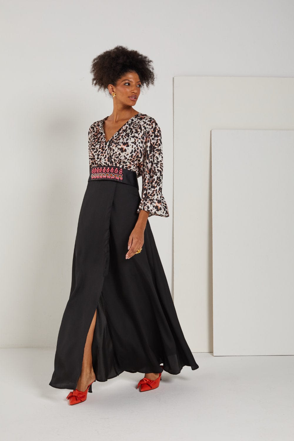 Access - Blusa Cropped Animal Print