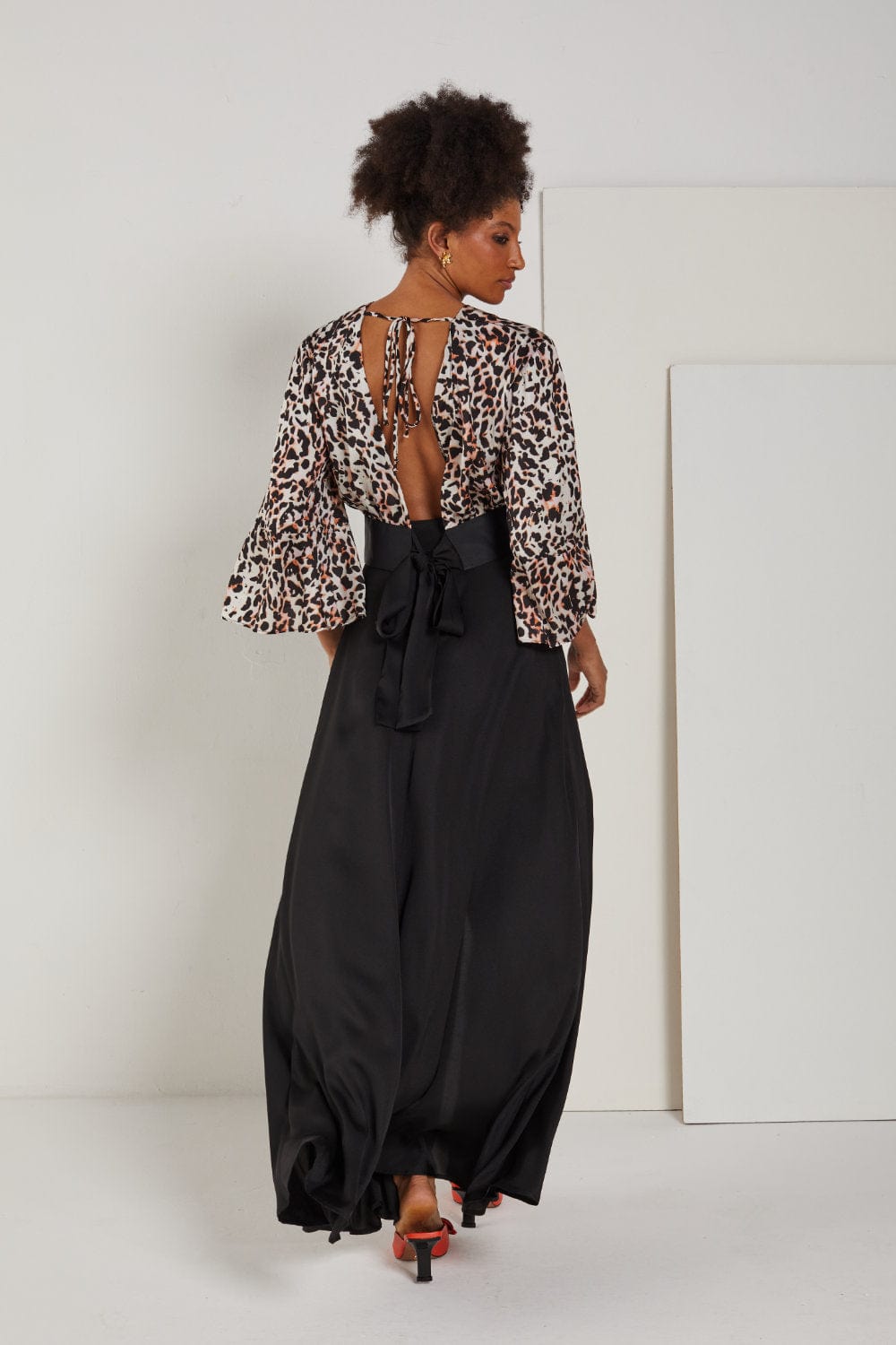 Access - Blusa Cropped Animal Print