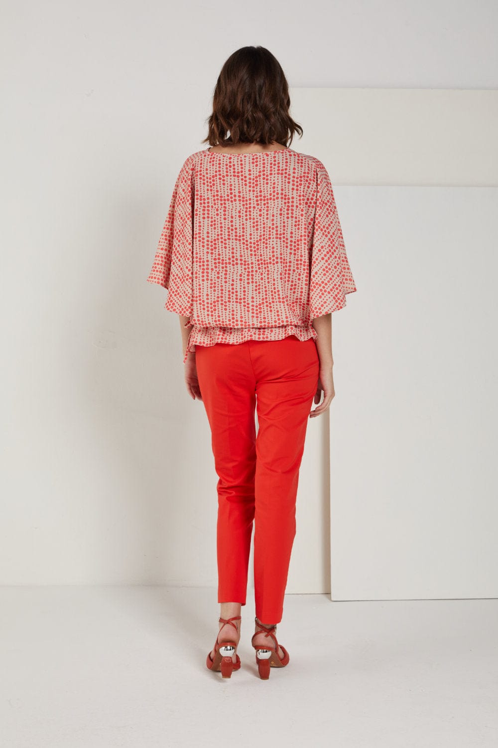 Cristina Barros - Blusa Bata Manga Curta