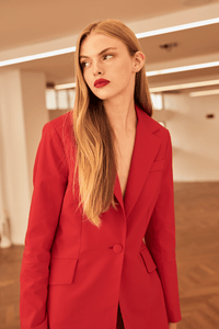 Access - Blazer Alongado Vermelho