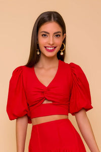 Lalibela - Blusa Cropped Terrazino