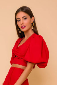 Lalibela - Blusa Cropped Terrazino