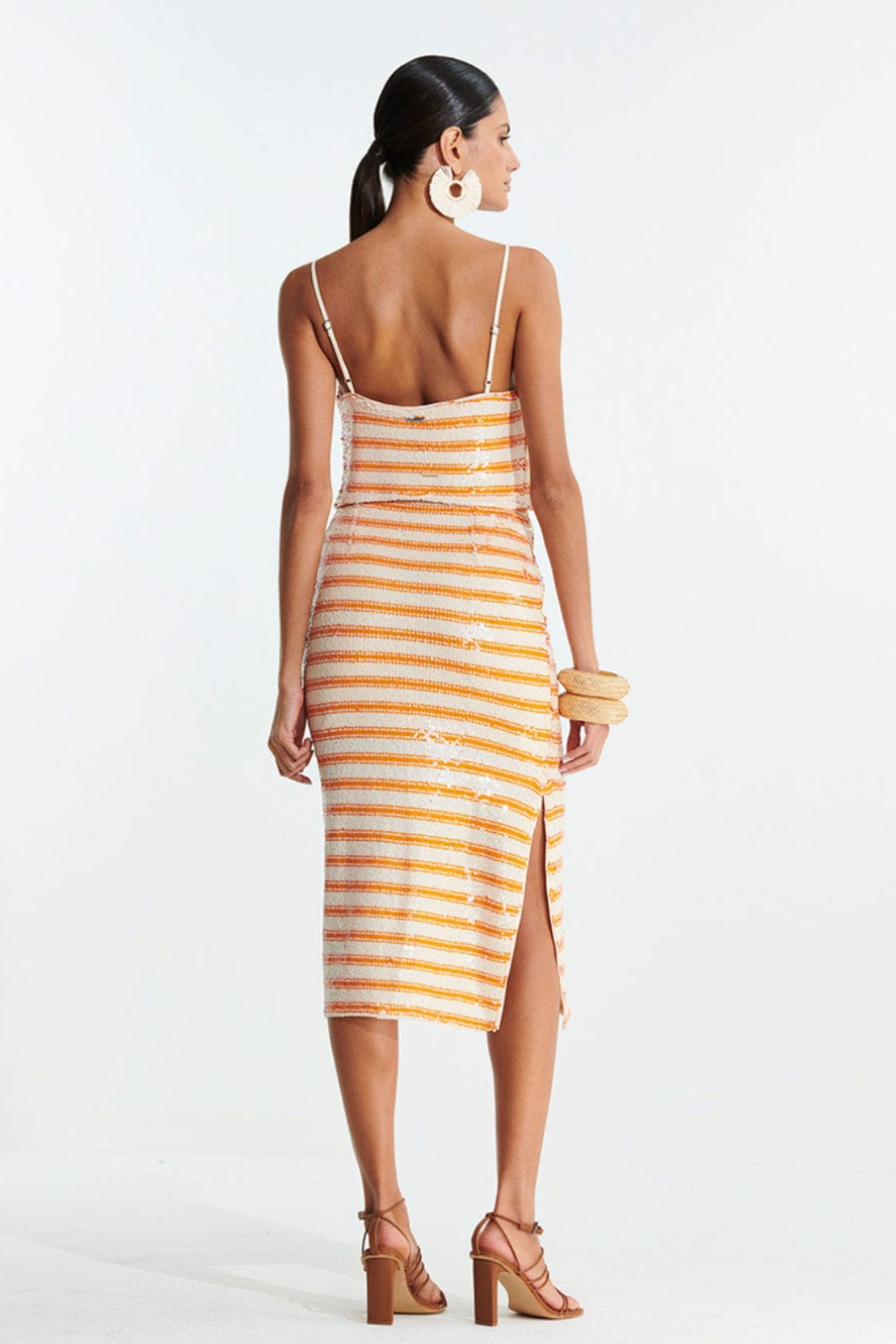 L'Cecci - Blusa Cropped em Paetês