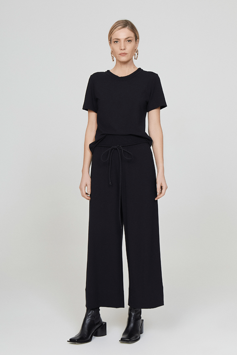 Coven - Blusa Manga Curta Malha Stretto AL