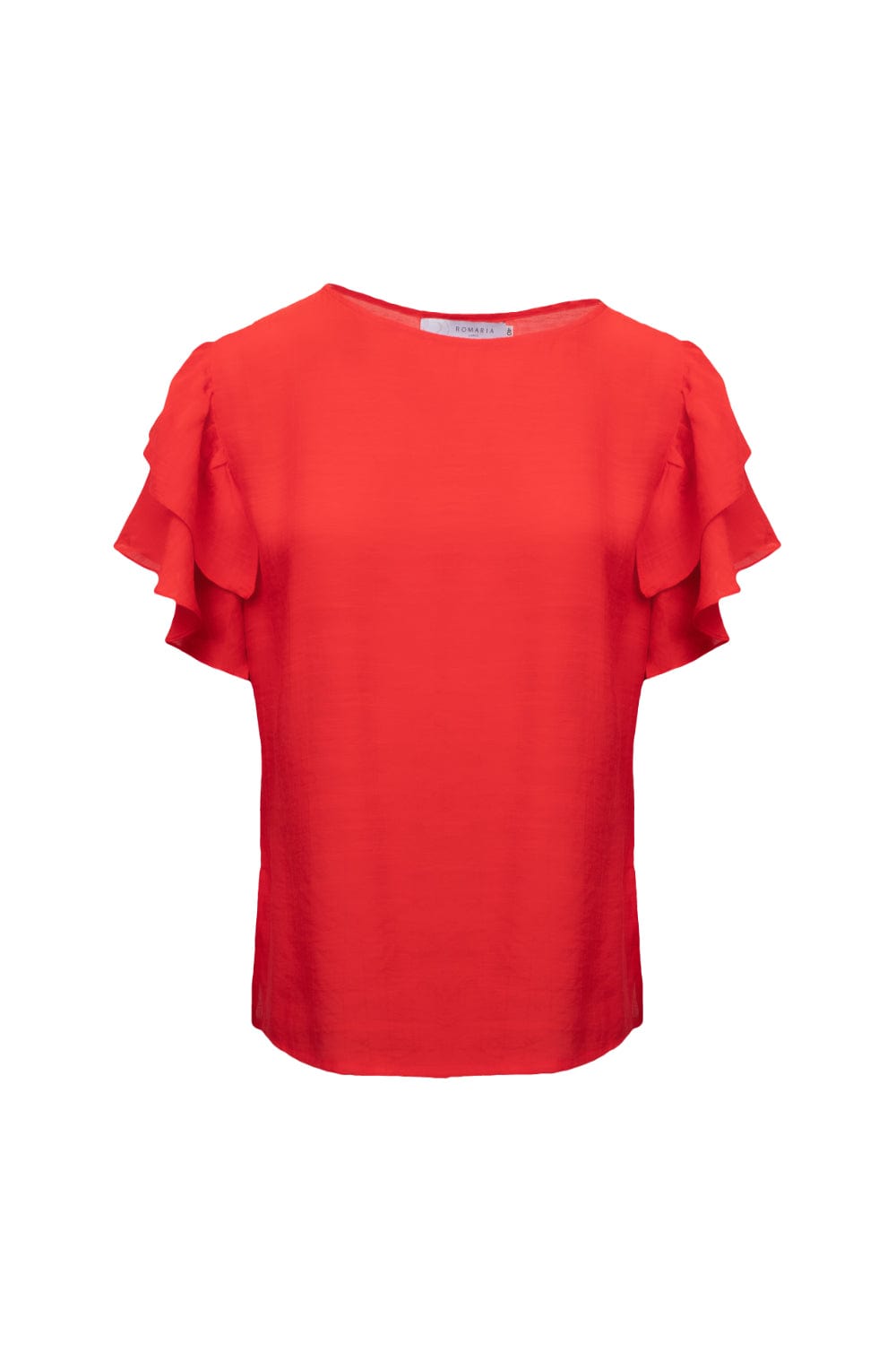 Romaria - Blusa Manga Curta Vermelho