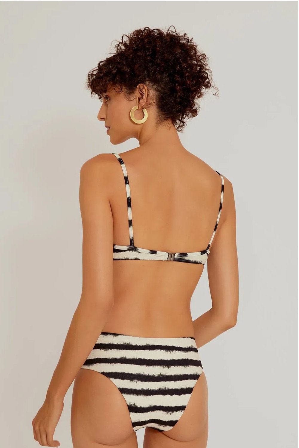 Lenny Niemeyer - Calça Alta Básica Patan Preto e Branco