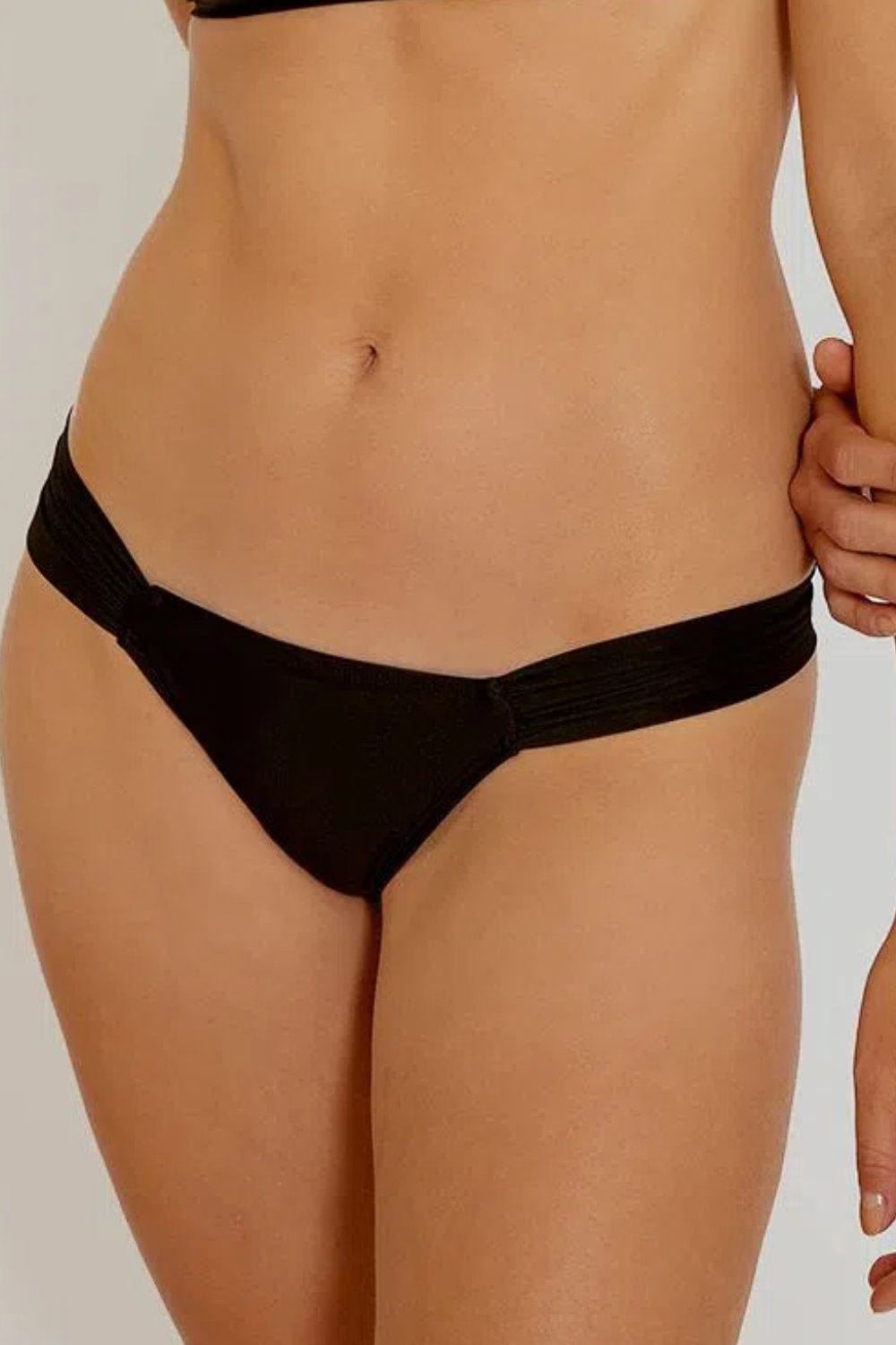 Lenny Niemeyer - Calça Drapeada Preto NEW