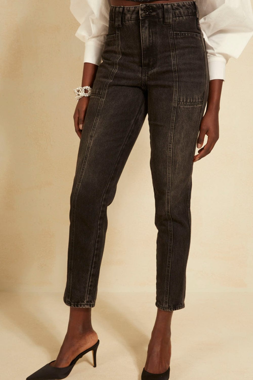 L'Cecci - Calça Jeans Cecci Preto