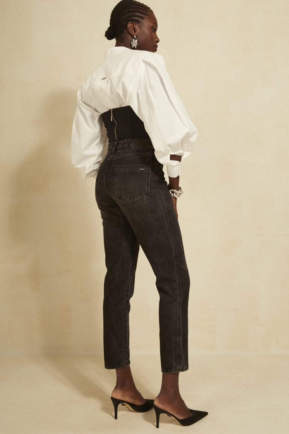 L'Cecci - Calça Jeans Cecci Preto