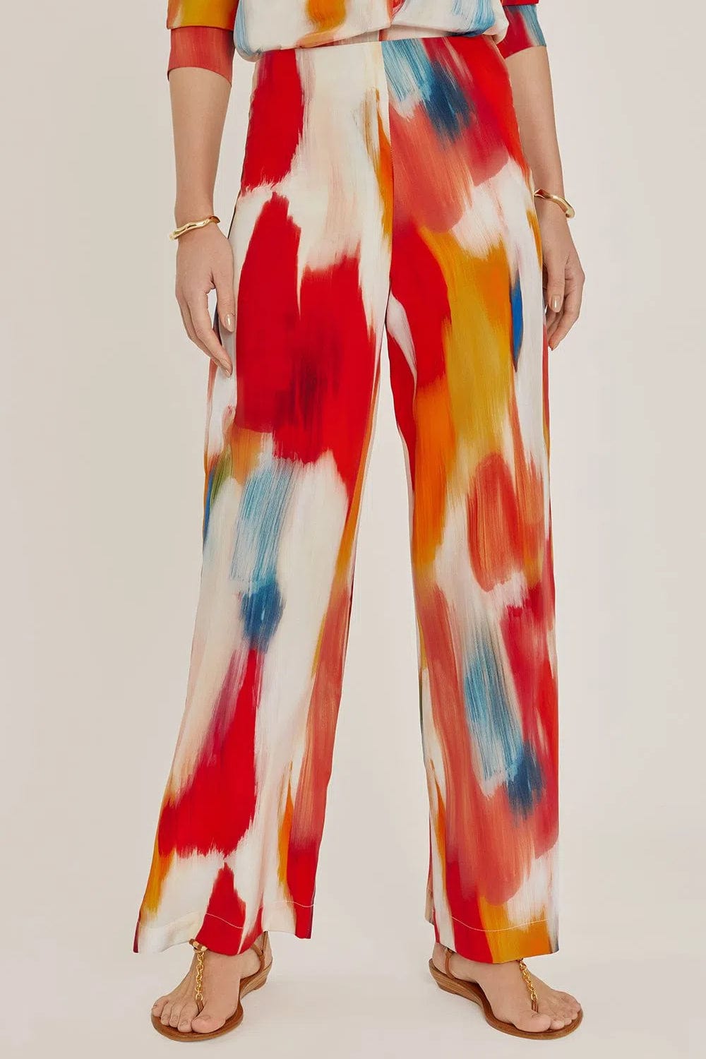 Lenny Niemeyer - Calça Reta Seda Guará