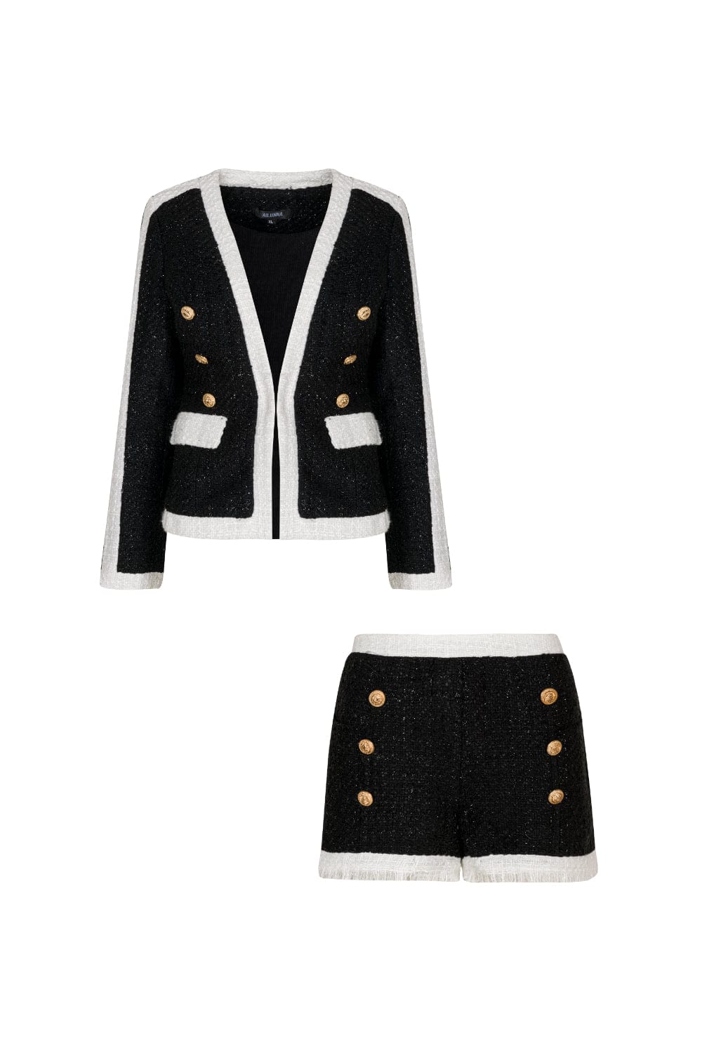 Club - Conjunto de Blazer e Shorts Tweed