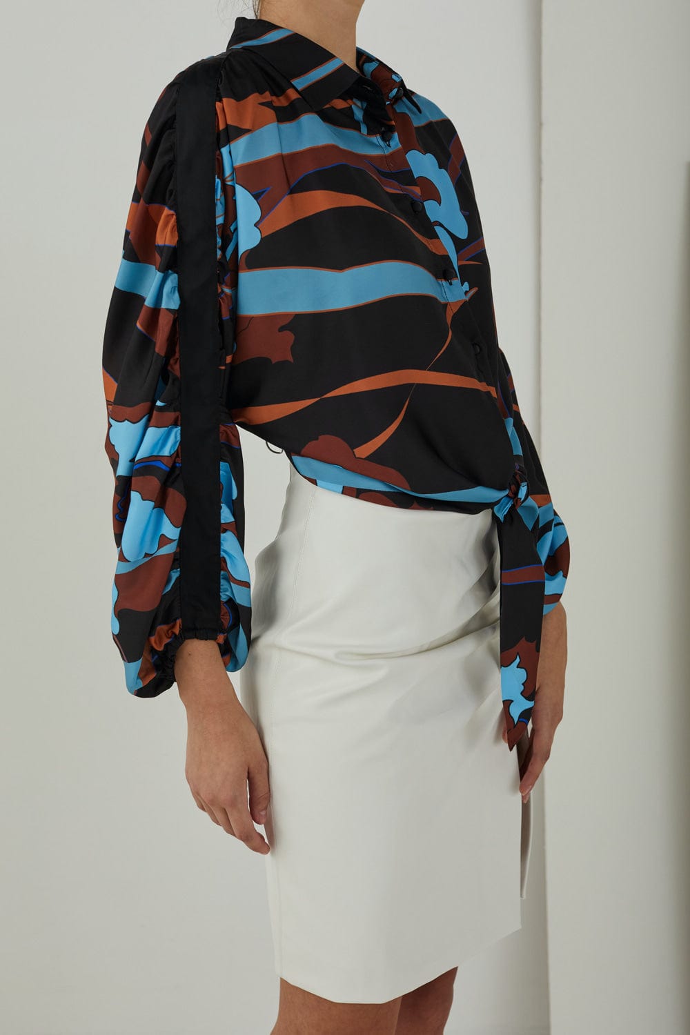 Access - Camisa Cropped com Amarração Frontal