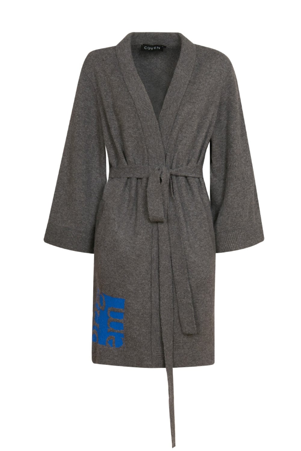 Coven - Kimono Tricot Origens Cinza