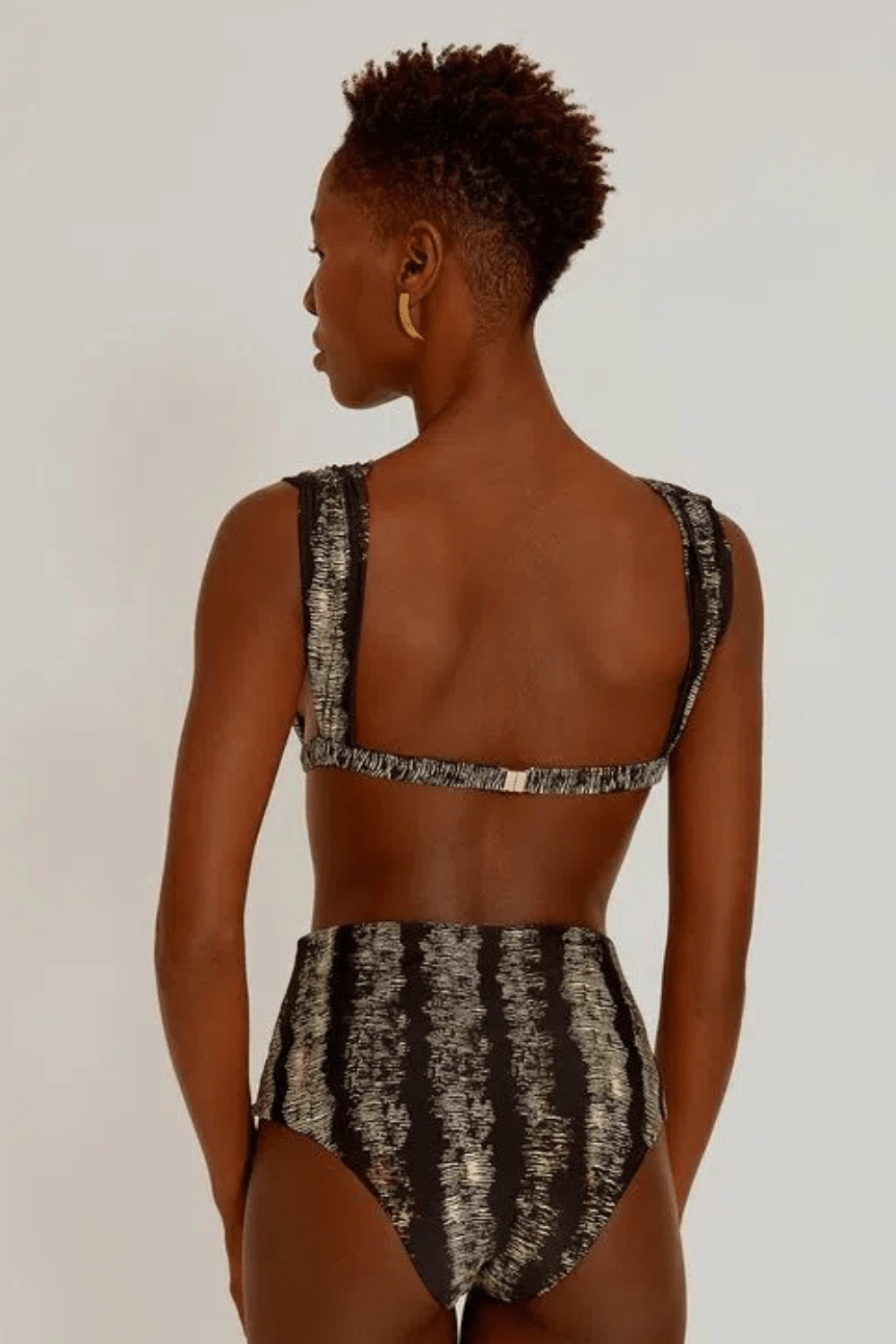 Lenny Niemeyer - Sutiã Franzido Alça Larga Bruma