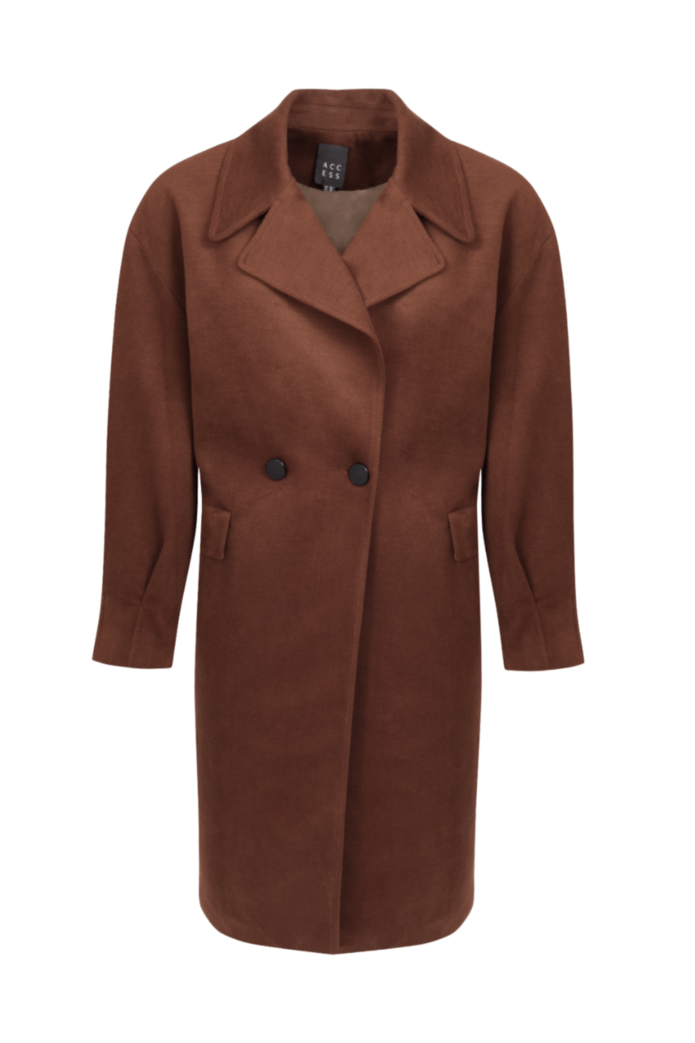 Access - Sobretudo 7/8 Marrom