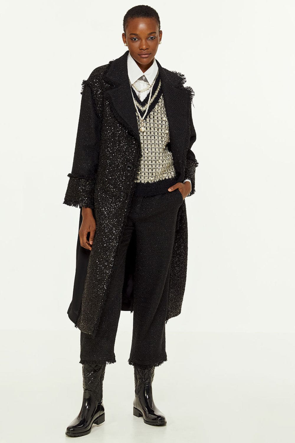 Access - Sobretudo 7/8 Tweed