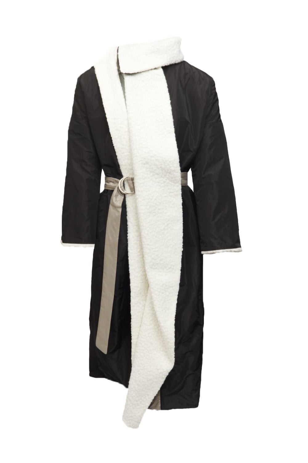 Luis Buchinho - Sobretudo Dupla Face em Sherpa & Nylon Premium