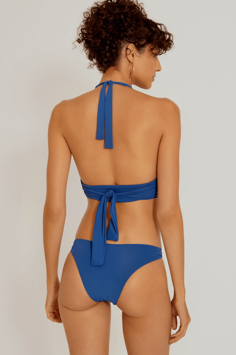 Lenny Niemeyer - Sutiã Halter Argola Cobalto Azul